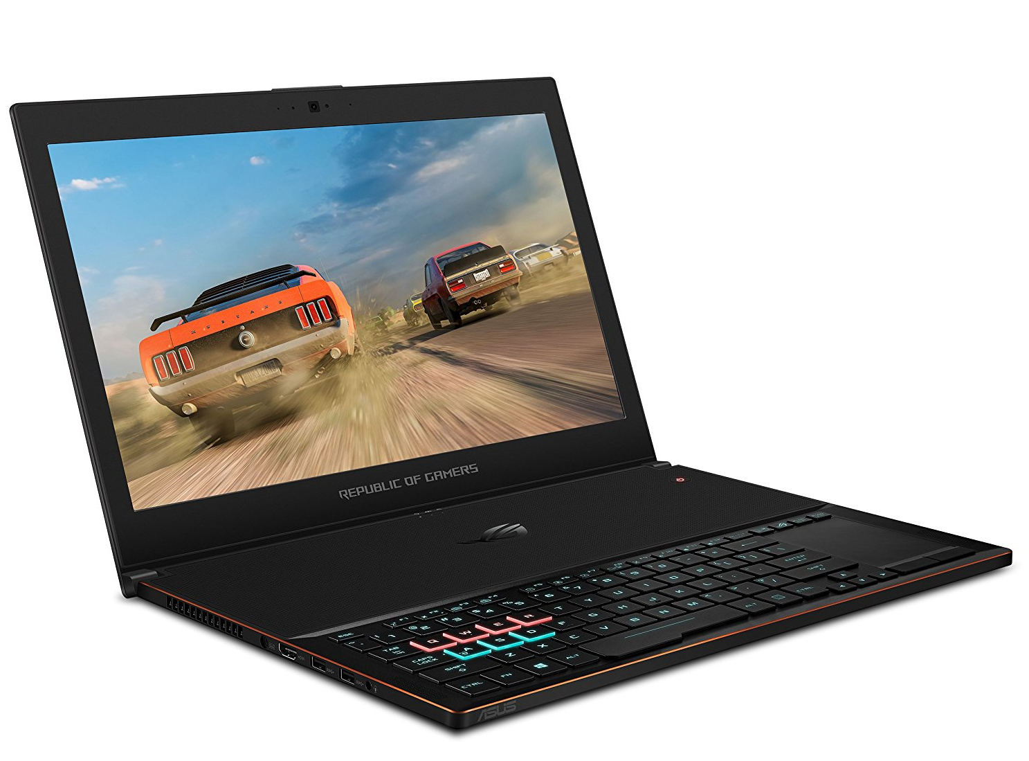 Asus ROG ZEPHYRUS GX501GI-XS74 SLIM GAMING Core i7-8750H 512GB 16GB 15.6 inch FHD (1920x1080) NVIDIA® GTX 1080 Windows 10