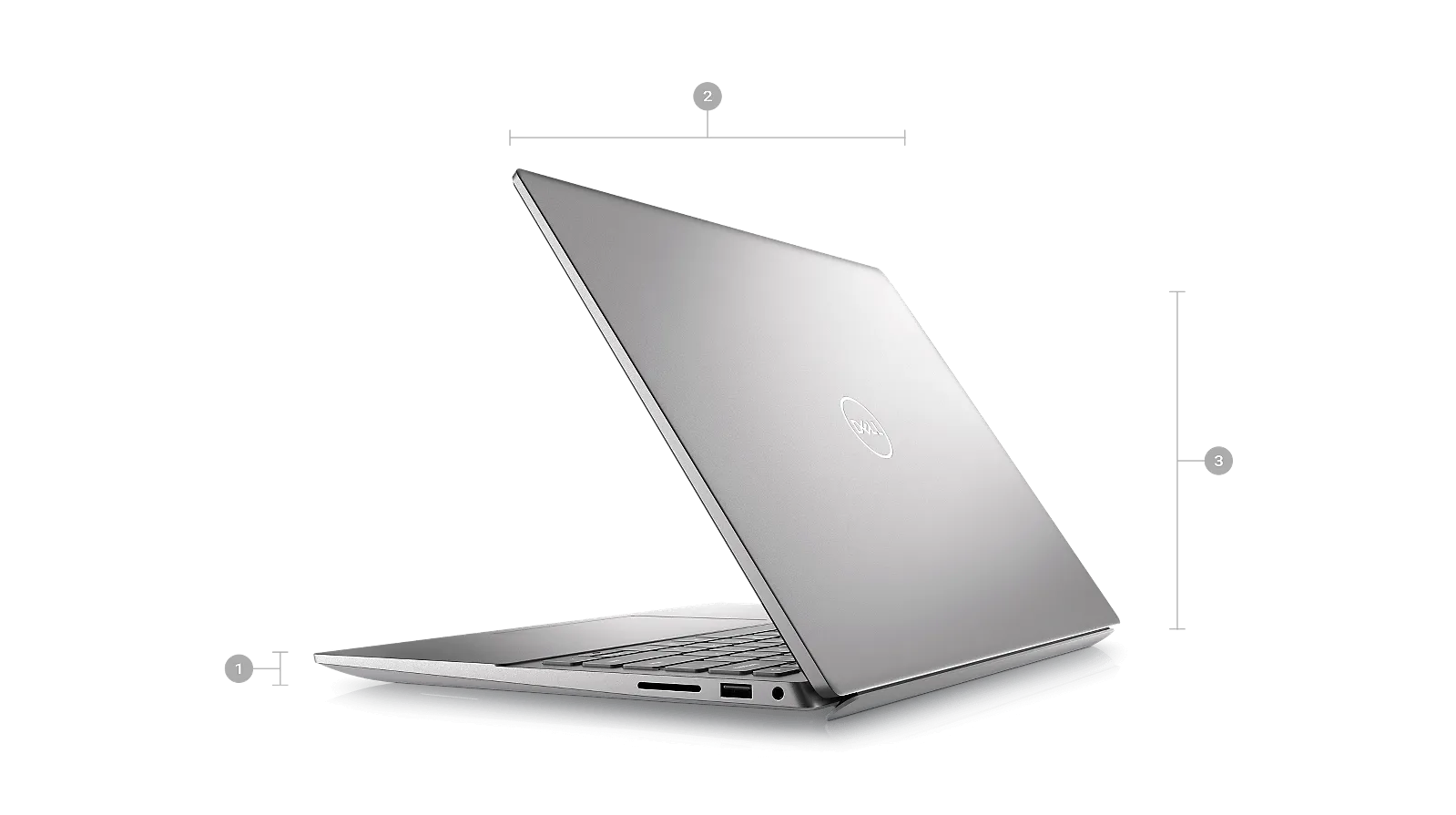 Laptop Dell Inspiron 14 5425 AMD Ryzen 5 5625U RAM 16GB SSD 512GB 14 inch FHD+ Touch Windows 11