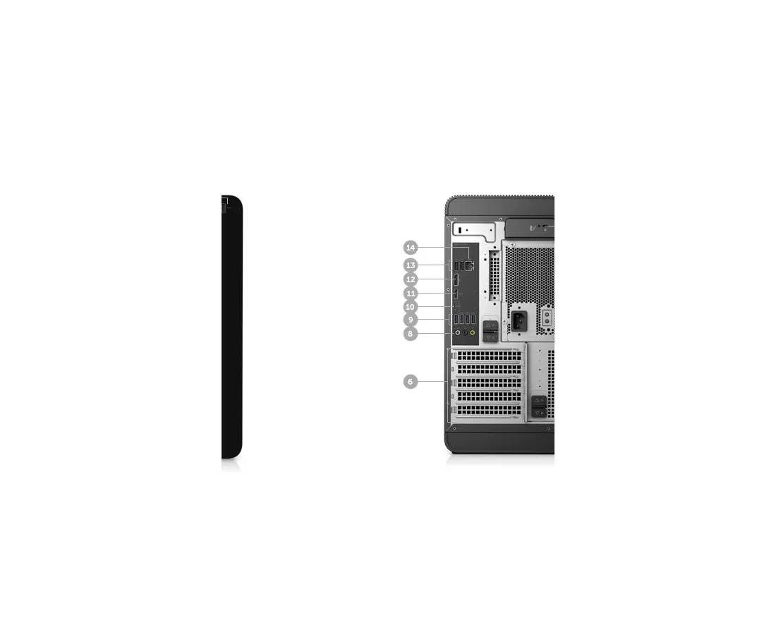 DELL XPS Tower 8920 CHASSIS ONLY i7 7700 24GB SSD 256GB+1TB HDD AMD RX-480 8GB