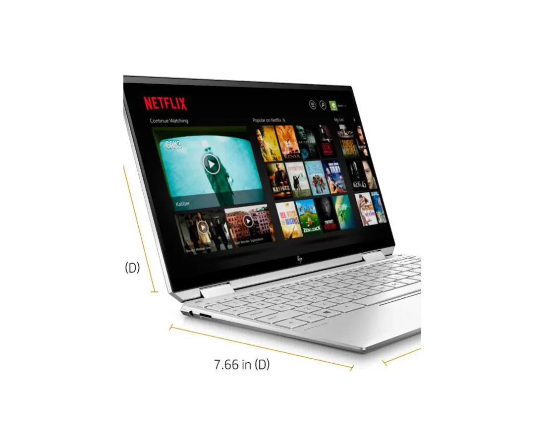 HP Spectre X360 13, CPU: Core™ i7-1065G7, RAM: 16 GB, Ổ cứng: SSD M.2 1TB, Độ phân giải : Ultra HD (3840 x 2160), Card đồ họa: Intel Iris Plus Graphics - hình số , 18 image