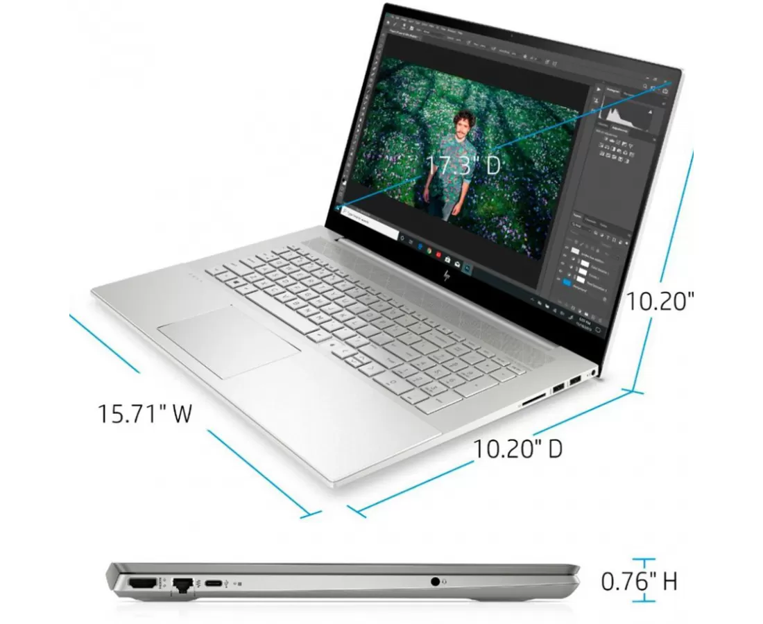 HP Envy 17m-ed0013dx Core i7 1065G7 12GB 512GB SSD 17.3 inch FHD Windows 10