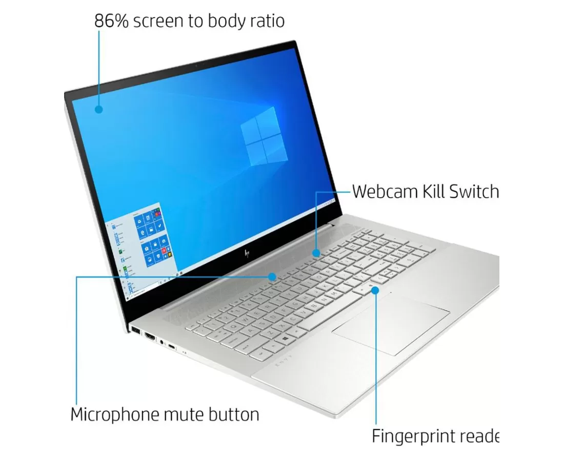 HP Envy 17m-ed0013dx Core i7 1065G7 12GB 512GB SSD 17.3 inch FHD Windows 10