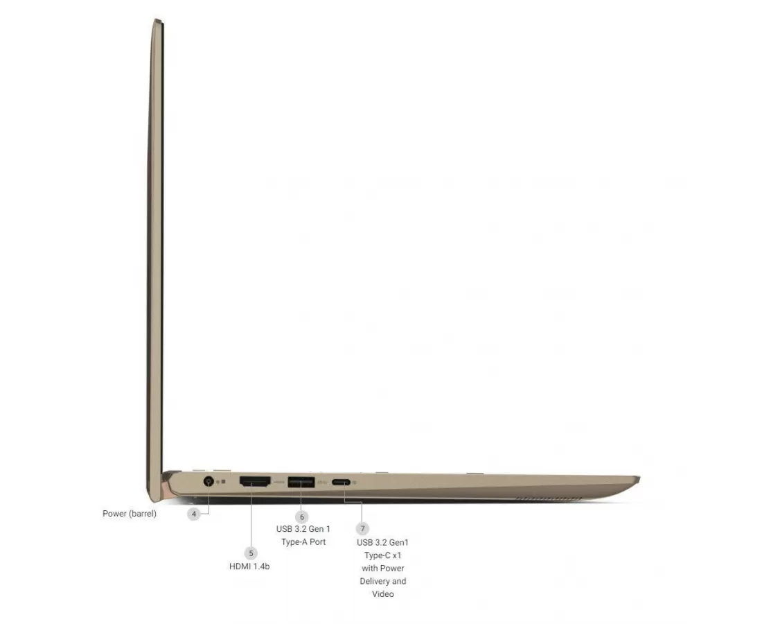 Dell Inspiron Inspiron 14 7405 2-in-1 Ryzen 4700u 8GB 512GB SSD 14 Cảm ứng - Windows 10
