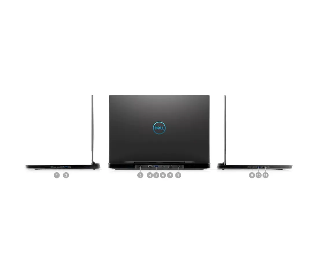 Dell G7 17 7790, CPU: Core™ i5 9300H, RAM: 16 GB, Ổ cứng: SSD M.2 128GB, Độ phân giải : Full HD (1920 x 1080), Card đồ họa: NVIDIA GeForce GTX 1060 - hình số , 8 image