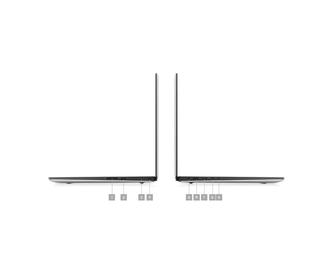 Dell Precision 5530, CPU: Core™ i7-8850H, RAM: RAM 32 GB, Ổ cứng: SSD 512GB, Độ phân giải : Full HD, Card đồ họa: NVIDIA Quadro P1000 - hình số , 6 image