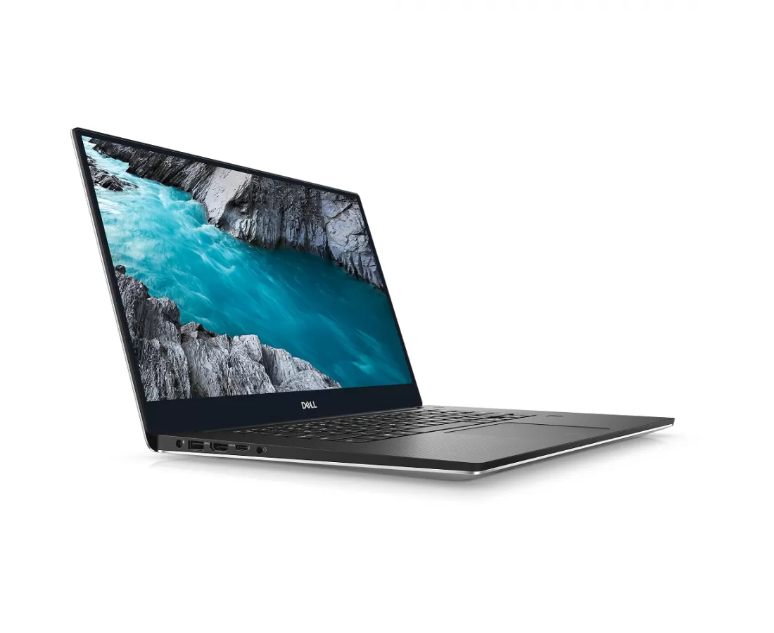 Dell XPS 15 7590, CPU: Core™ i7-9750H, RAM: 16 GB, Ổ cứng: SSD M.2 512GB, Độ phân giải : Ultra HD (3840 x 2160), Card đồ họa: NVIDIA GeForce GTX 1650, Màu sắc: Platinum Silver - hình số , 2 image