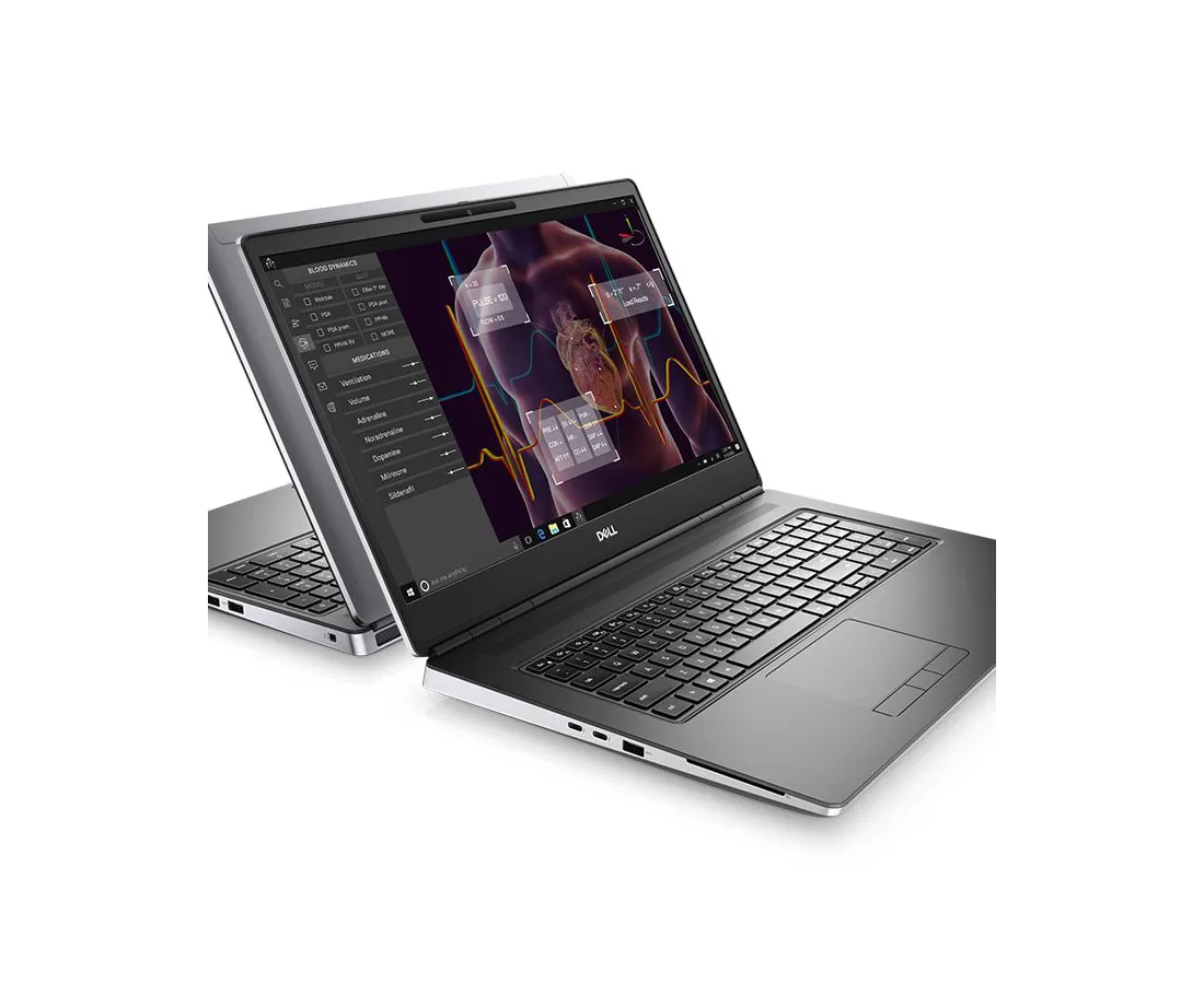 Dell Precision 7750, CPU: Core Processor i7-10850H, RAM: RAM 16 GB, Ổ cứng: SSD 512GB, Độ phân giải : Full HD, Card đồ họa: NVIDIA Quadro RTX 3000 - hình số , 2 image
