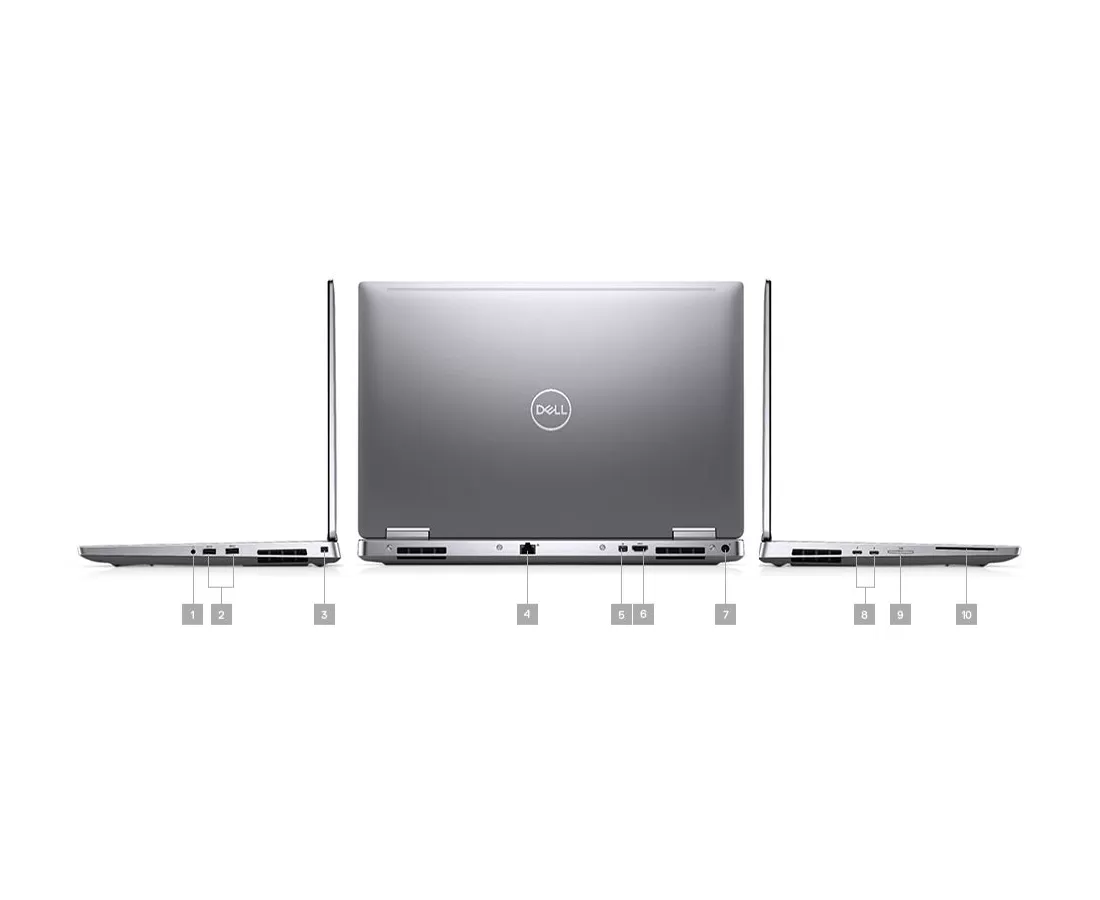 Dell Precision 7540, CPU: Core i7 9850H, RAM: RAM 16 GB, Ổ cứng: SSD 512GB, Độ phân giải : Full HD, Card đồ họa: AMD Radeon Pro WX 3200 - hình số , 5 image