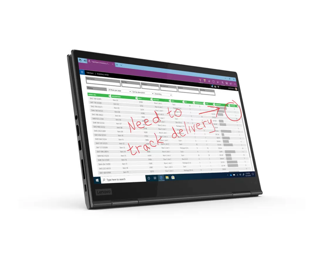 Lenovo ThinkPad X1 Yoga Gen 5, CPU: Core i7-10510U, RAM: RAM 16 GB, Ổ cứng: SSD 512GB, Độ phân giải : Ultra HD+ Touch - hình số , 3 image