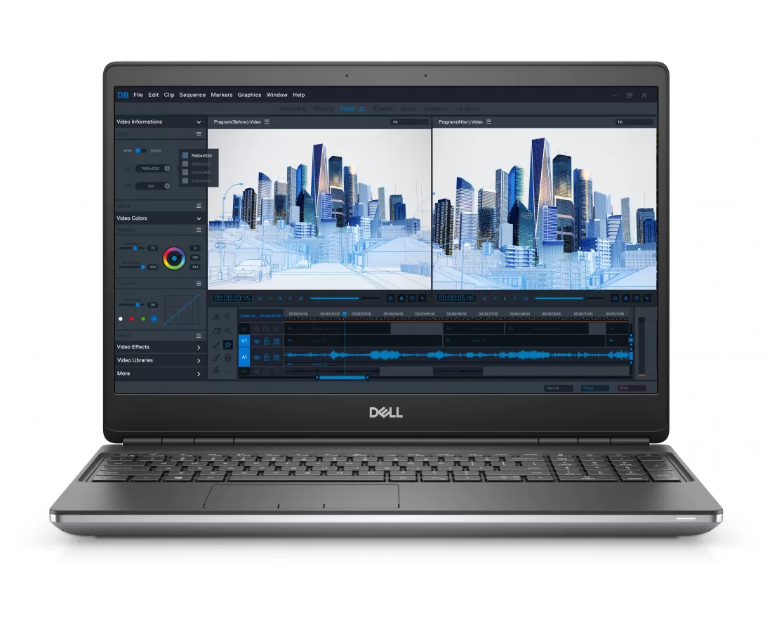 Dell Precision 7560, CPU: Core i7 11850H, RAM: 16 GB, Ổ cứng: SSD M.2 512GB, Độ phân giải : Full HD (1920 x 1080), Card đồ họa: NVIDIA Quadro T1200 - hình số 