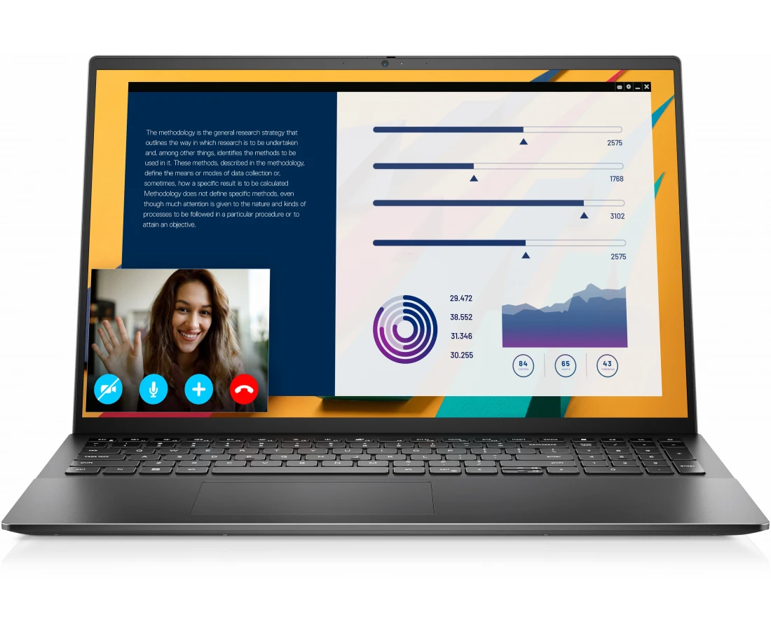 Dell Vostro 5620, CPU: Core i7 - 1260P, RAM: RAM 16GB, Ổ cứng: SSD 512GB, Độ phân giải: FHD+, Card đồ họa: Intel Iris Xe Graphics, Màu sắc: Titan Gray - hình số 