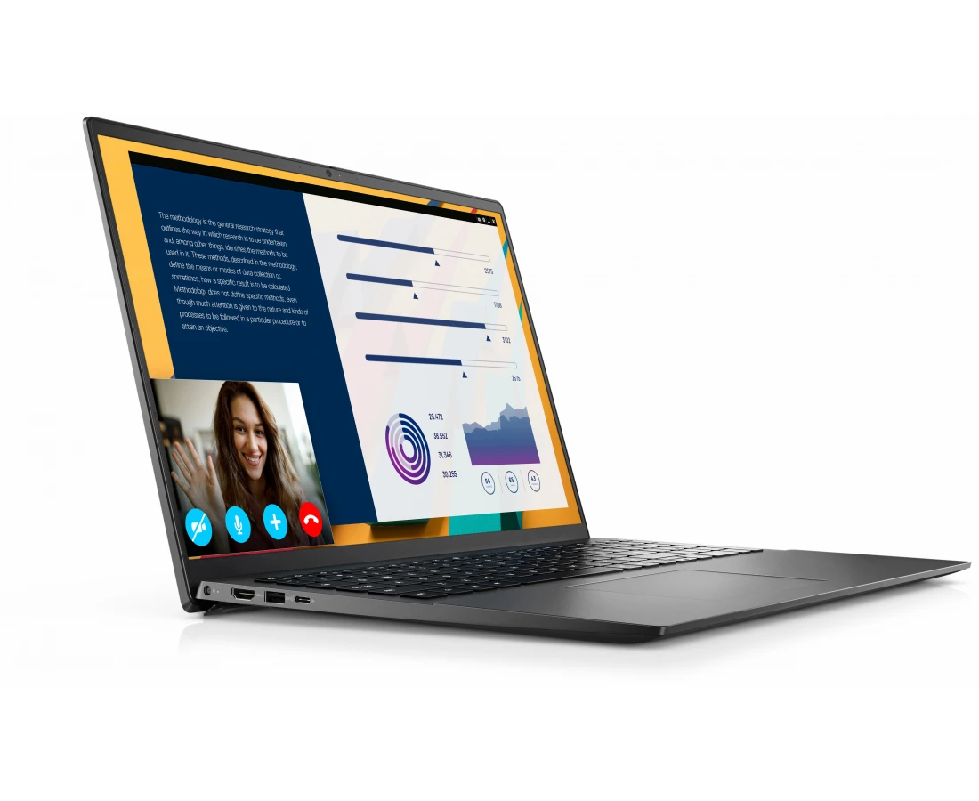 Dell Vostro 5620, CPU: Core i7 - 1260P, RAM: RAM 16GB, Ổ cứng: SSD 512GB, Độ phân giải: FHD+, Card đồ họa: Intel Iris Xe Graphics, Màu sắc: Titan Gray - hình số , 6 image