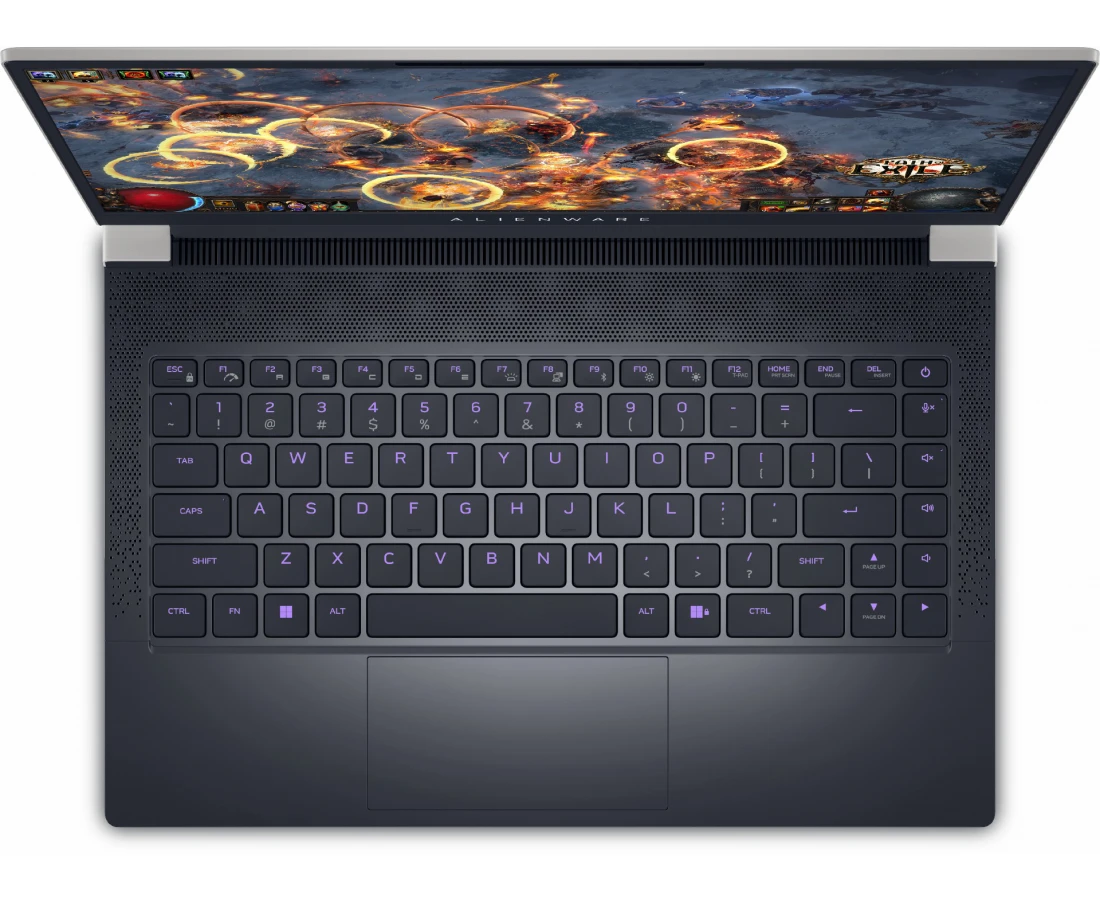Alienware X14 R1, CPU: Core i7 - 12700H, RAM: RAM 16GB, Ổ cứng: SSD 512GB, Độ phân giải: FHD, Card đồ họa: NVIDIA GeForce RTX 3050Ti, Màu sắc: Lunar Light - hình số , 4 image