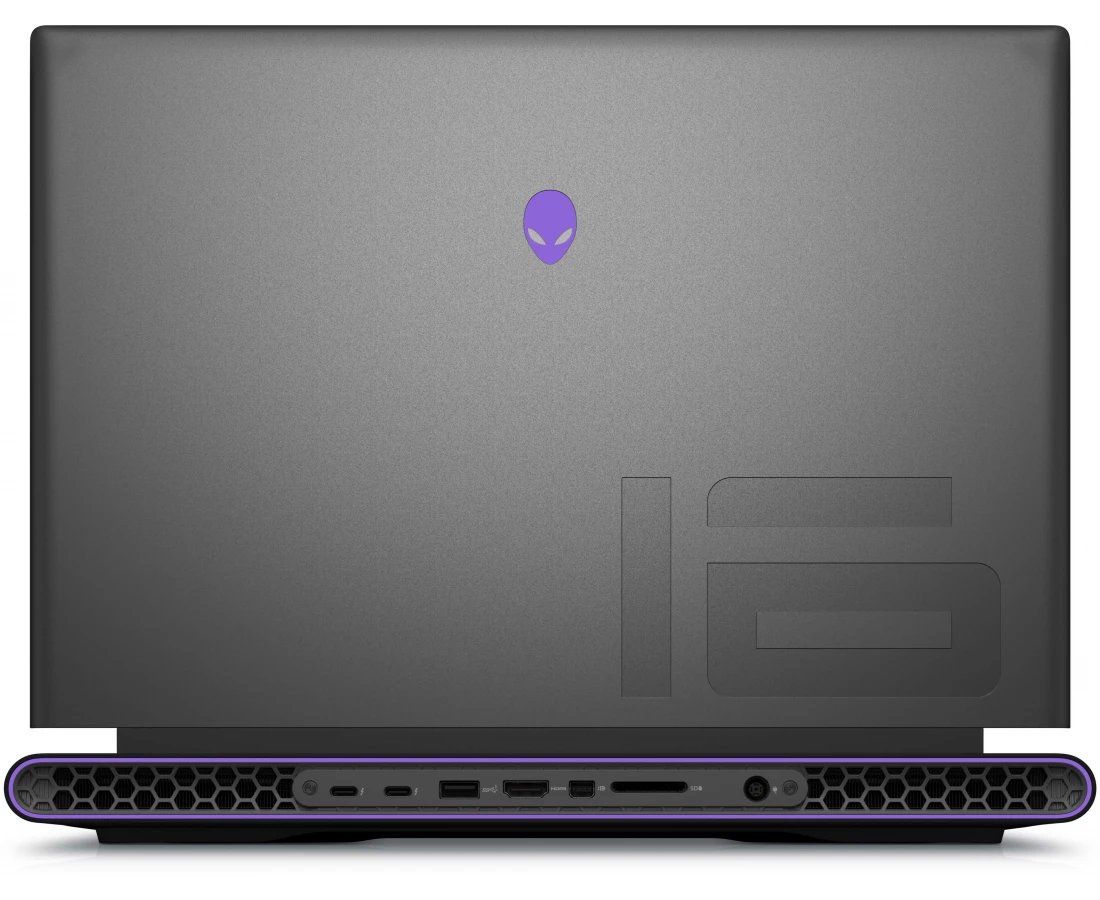 Alienware M16 R1 Intel, CPU: Core i9 13900HX, RAM: RAM 16 GB, Ổ cứng: SSD 1TB, Độ phân giải : Quad HD+, Card đồ họa: NVIDIA GeForce RTX 4080, Màu sắc: Dark Metallic Moon - hình số , 6 image