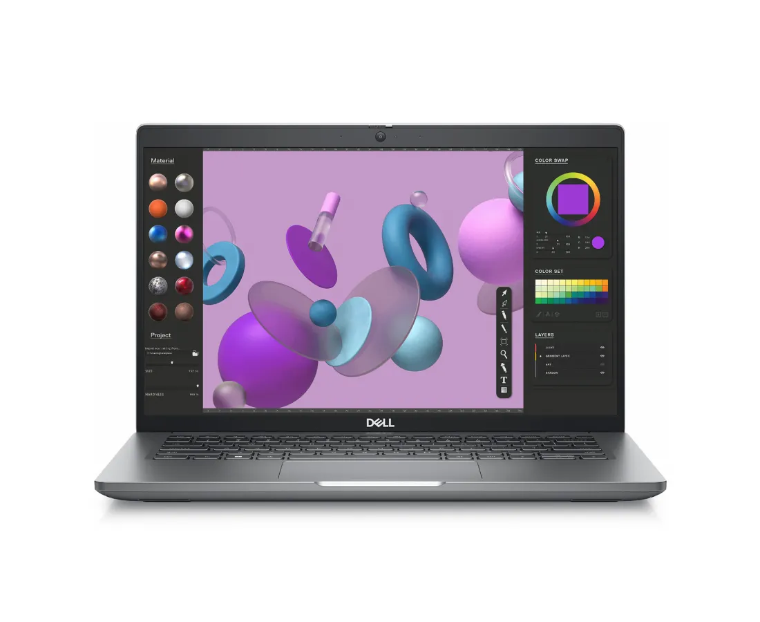 Dell Precision 3480, CPU: Core i7 - 1370P, RAM: 16 GB, Ổ cứng: SSD M.2 256GB, Độ phân giải : Full HD (1920 x 1080), Card đồ họa: NVIDIA RTX A500, Màu sắc: Titan Grey - hình số 