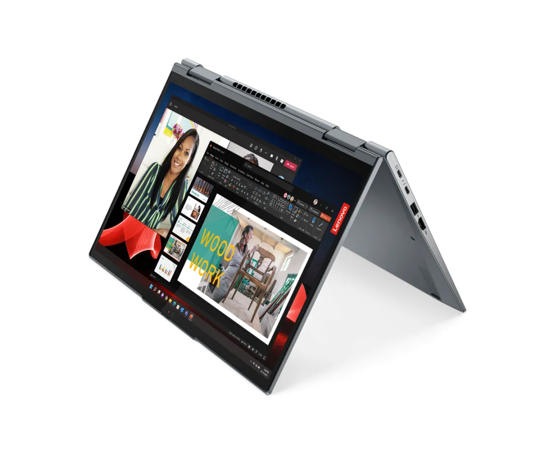 Lenovo ThinkPad X1 Yoga Gen 8, CPU: Core i7 - 1355U, RAM: 16 GB, Ổ cứng: SSD M.2 512GB, Độ phân giải : Full HD+, Card đồ họa: Intel Iris Xe Graphics, Màu sắc: Carbon Fiber - hình số 