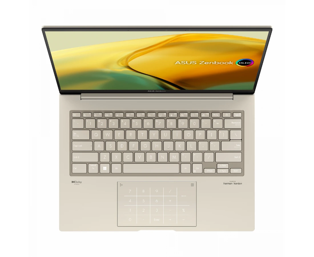 ASUS Zenbook 14X - UX3404, CPU: Core i5 - 13500H, RAM: 16 GB, Ổ cứng: SSD M.2 512GB, Độ phân giải : Quad HD+, Card đồ họa: Intel Iris Xe Graphics, Màu sắc: Beige - hình số , 5 image