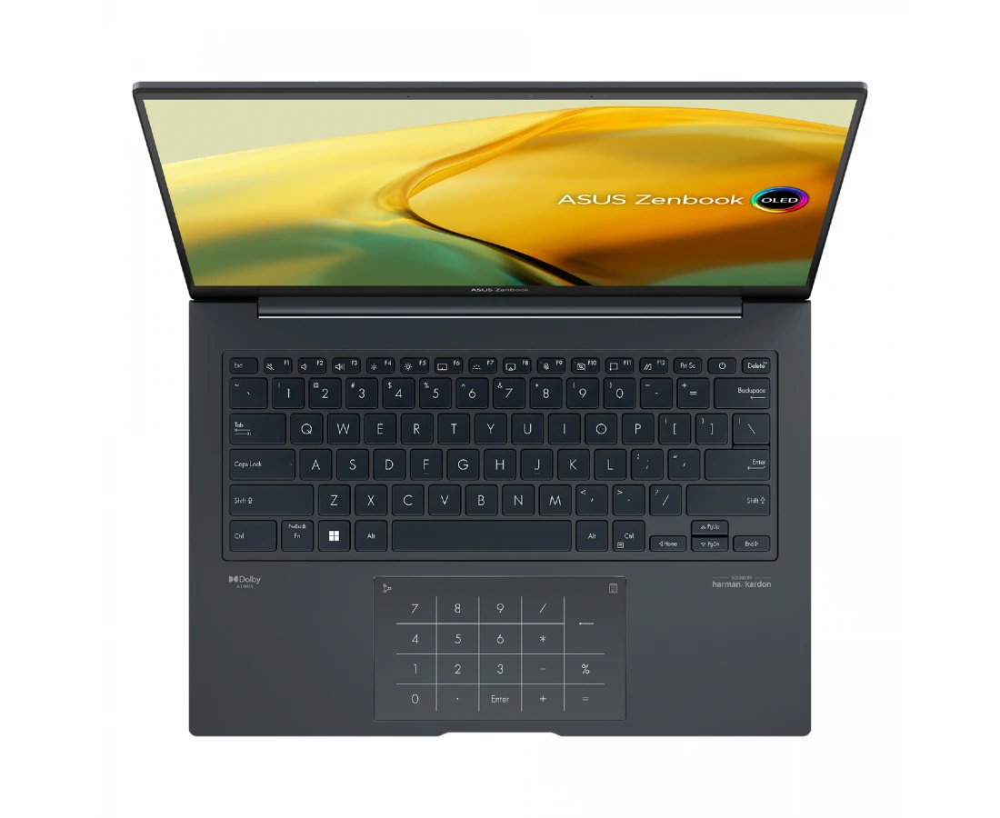 ASUS Zenbook 14X - UX3404, CPU: Core i5 - 13500H, RAM: 16 GB, Ổ cứng: SSD M.2 512GB, Độ phân giải : Quad HD+, Card đồ họa: Intel Iris Xe Graphics, Màu sắc: Dark Gray - hình số , 6 image