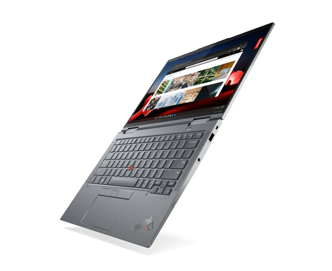 Lenovo ThinkPad X1 Yoga Gen 8, CPU: Core i7 - 1355U, RAM: 16 GB, Ổ cứng: SSD M.2 512GB, Độ phân giải : Full HD+, Card đồ họa: Intel Iris Xe Graphics, Màu sắc: Carbon Fiber - hình số , 6 image