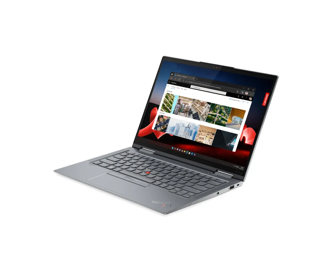 Lenovo ThinkPad X1 Yoga Gen 8, CPU: Core i7 - 1355U, RAM: 16 GB, Ổ cứng: SSD M.2 512GB, Độ phân giải : Full HD+, Card đồ họa: Intel Iris Xe Graphics, Màu sắc: Carbon Fiber - hình số , 7 image