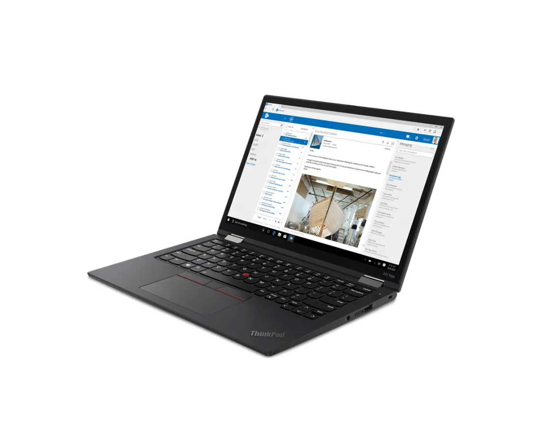 Lenovo ThinkPad X13 Yoga Gen 2, CPU: Core i5 - 1145G7, RAM: 16 GB, Ổ cứng: SSD M.2 256GB, Độ phân giải: FHD+, Card đồ họa: Intel Iris Xe Graphics, Màu sắc: Carbon Fiber - hình số , 2 image