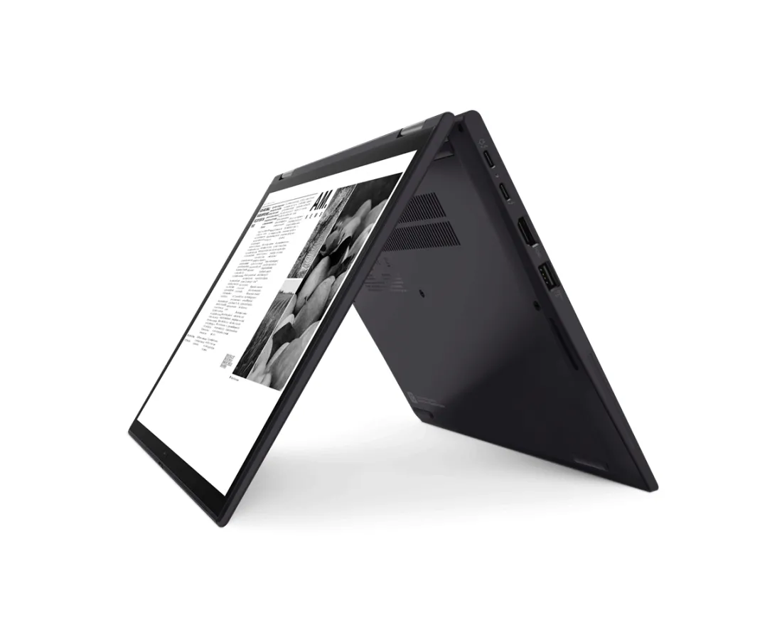 Lenovo ThinkPad X13 Yoga Gen 2, CPU: Core i5 - 1145G7, RAM: RAM 16 GB, Ổ cứng: SSD M.2 256GB, Độ phân giải: FHD+, Card đồ họa: Intel Iris Xe Graphics, Màu sắc: Carbon Fiber - hình số , 4 image