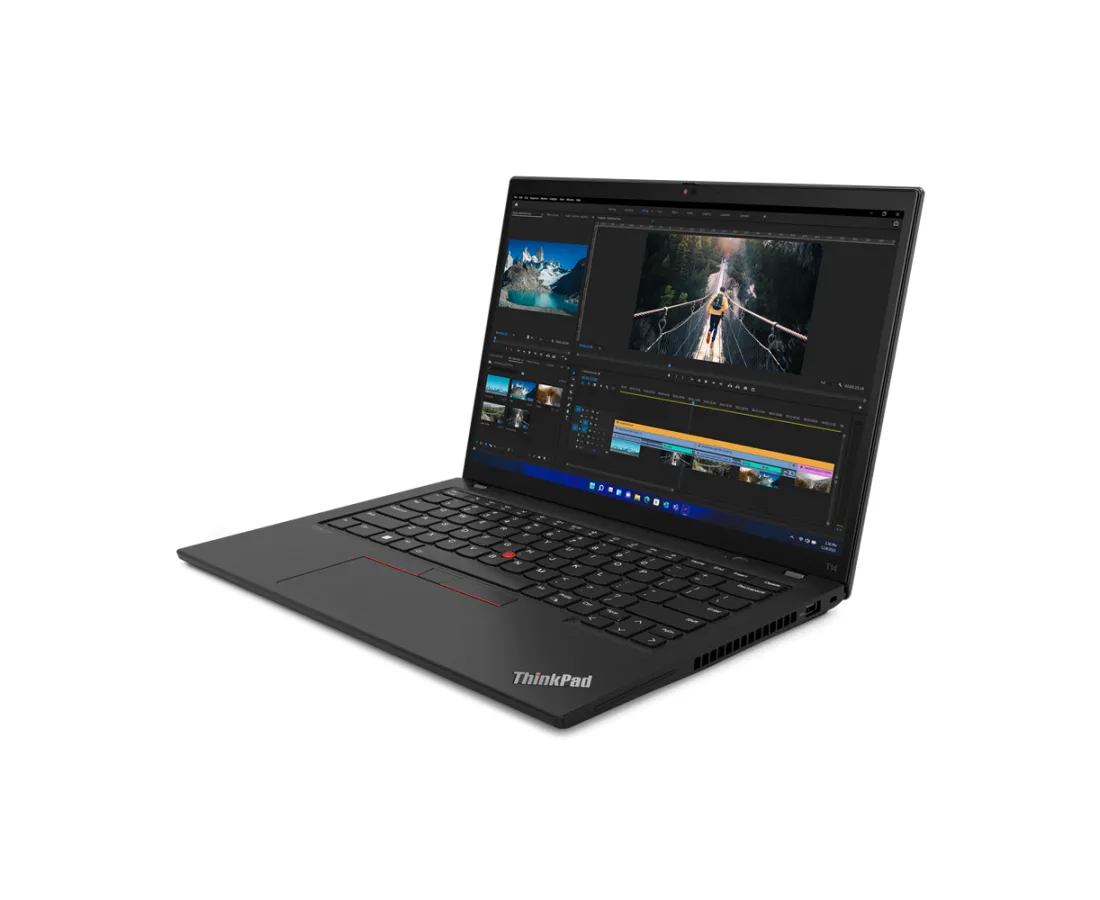 Lenovo Thinkpad T14 Gen 3, CPU: Core i7 - 1270P, RAM: 16 GB, Ổ cứng: SSD M.2 512GB, Độ phân giải: 2K+, Card đồ họa: Intel Iris Xe Graphics, Màu sắc: Thunder Black - hình số , 4 image