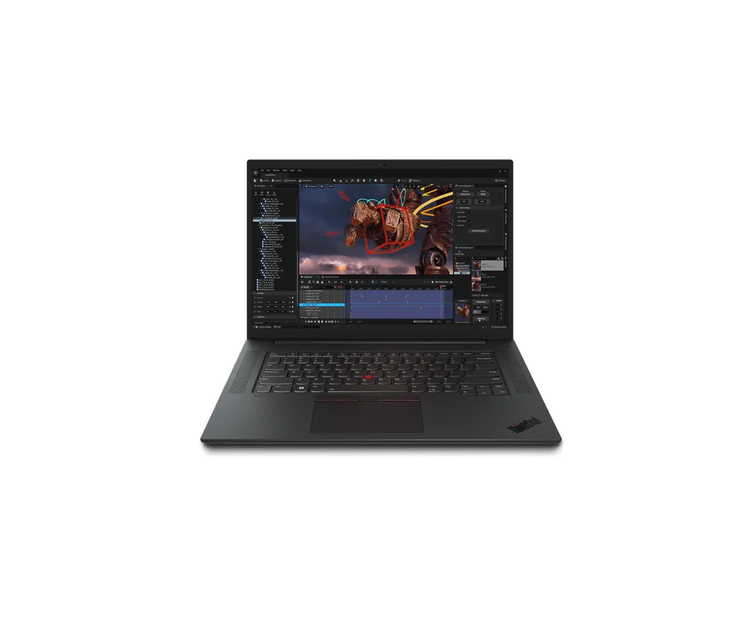 Lenovo ThinkPad P1 Gen 6, CPU: Core i7 - 13700HX, RAM: 16 GB, Ổ cứng: SSD M.2 512GB, Độ phân giải: 2K+, Card đồ họa: NVIDIA RTX A1000, Màu sắc: Black - hình số 