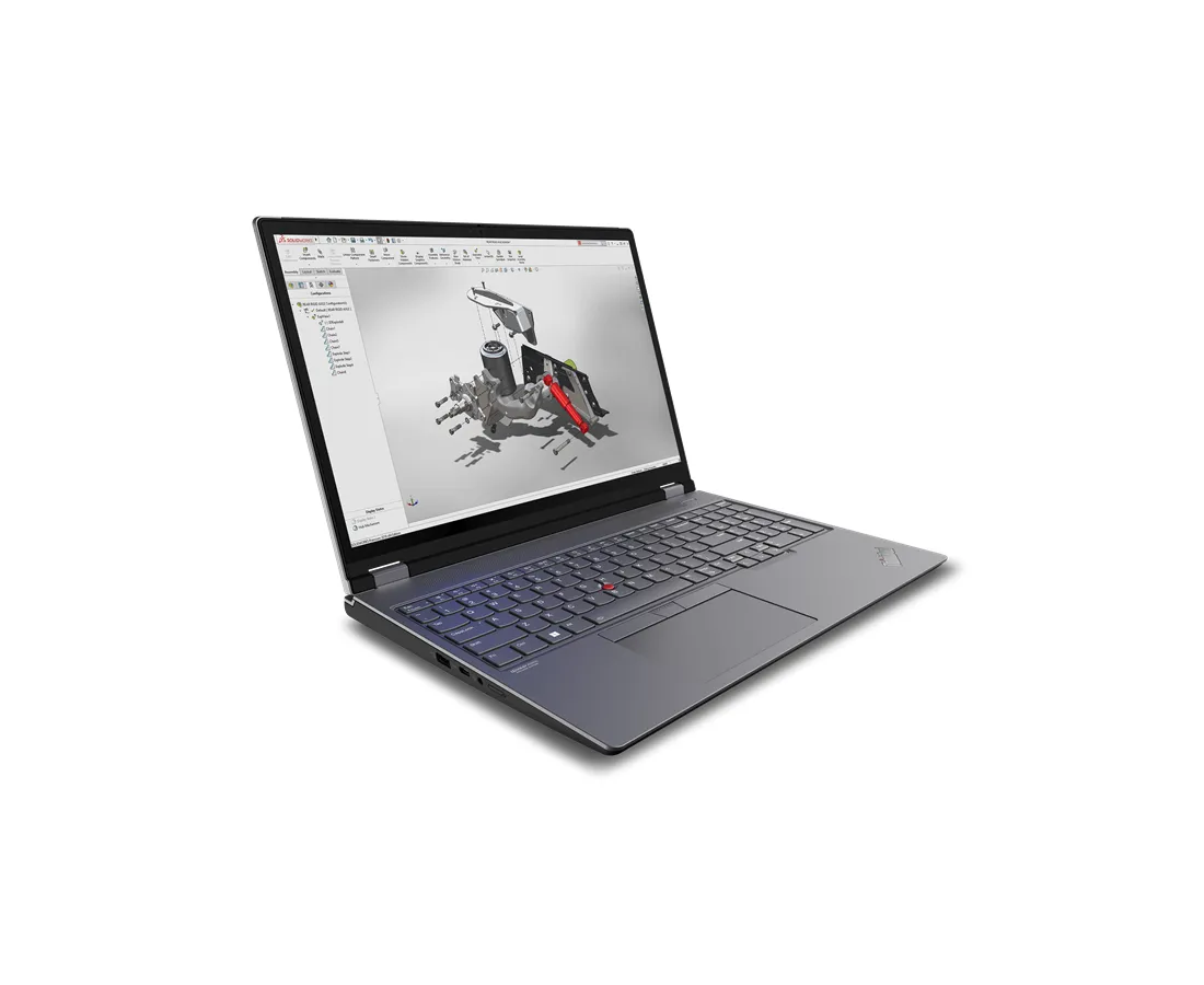 Lenovo ThinkPad P16 Gen 2, CPU: Core i7 - 13700HX, RAM: RAM 16 GB, Ổ cứng: SSD M.2 512GB, Độ phân giải: FHD+, Card đồ họa: NVIDIA RTX A1000, Màu sắc: Storm Grey - hình số , 2 image
