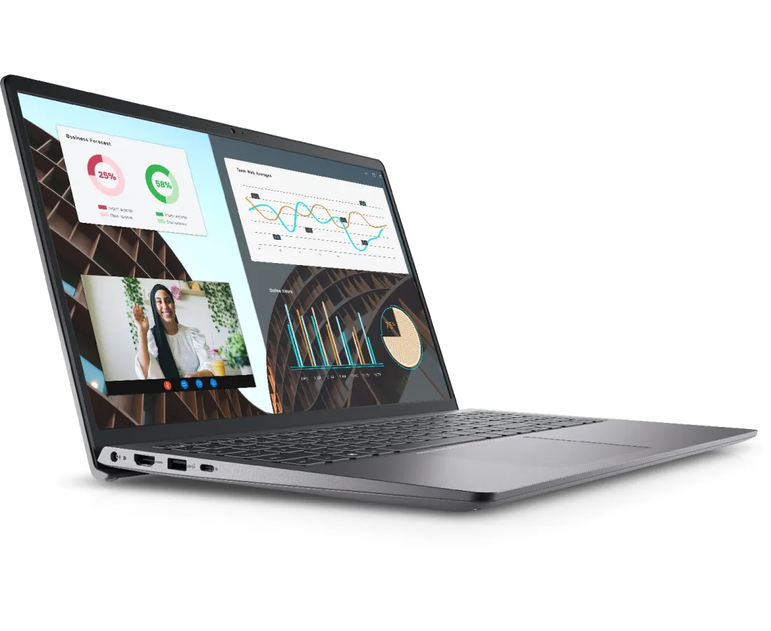 Dell Vostro 3530, CPU: Core i5 - 1335U, RAM: RAM 8GB, Ổ cứng: SSD 256GB, Độ phân giải: FHD, Card đồ họa: Intel UHD Graphics, Màu sắc: Titan Gray - hình số , 5 image