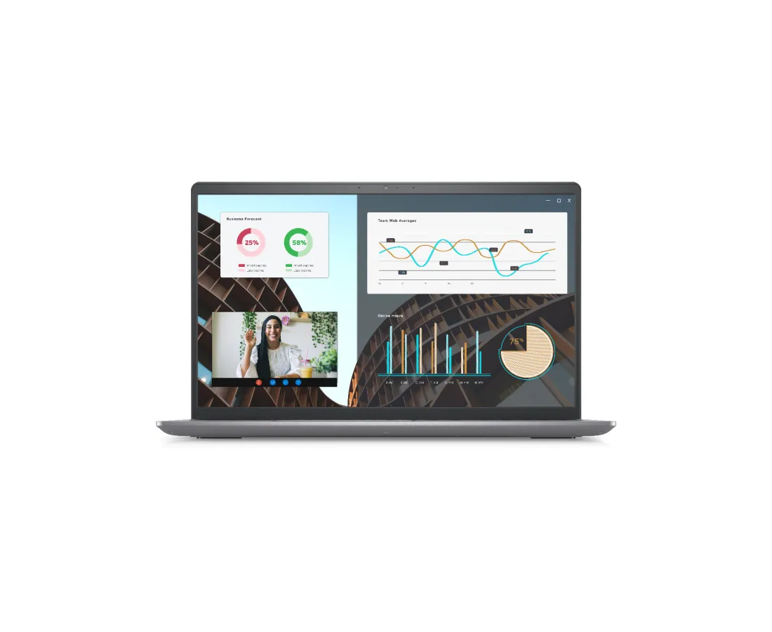 Dell Vostro 3530, CPU: Core i5 - 1335U, RAM: RAM 8GB, Ổ cứng: SSD 256GB, Độ phân giải: FHD, Card đồ họa: Intel UHD Graphics, Màu sắc: Titan Gray - hình số , 9 image
