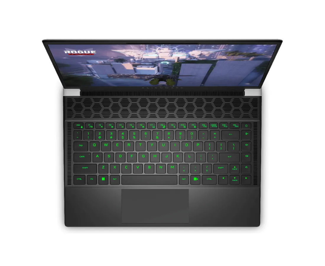Alienware x14 R2, CPU: Core i7 - 13620H, RAM: RAM 32GB, Ổ cứng: SSD 2TB, Độ phân giải: QHD+, Card đồ họa: NVIDIA RTX 4060, Màu sắc: Lunar Silver - hình số , 5 image
