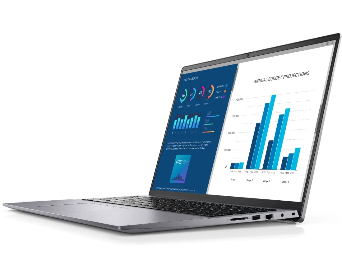 Laptop Dell Vostro 5630, CPU: Core i7 - 1360P, RAM: RAM 16GB, Ổ cứng: SSD 512GB, Độ phân giải: FHD+, Card đồ họa: NVIDIA GeForce RTX 2050, Màu sắc: Titan Gray - hình số , 2 image