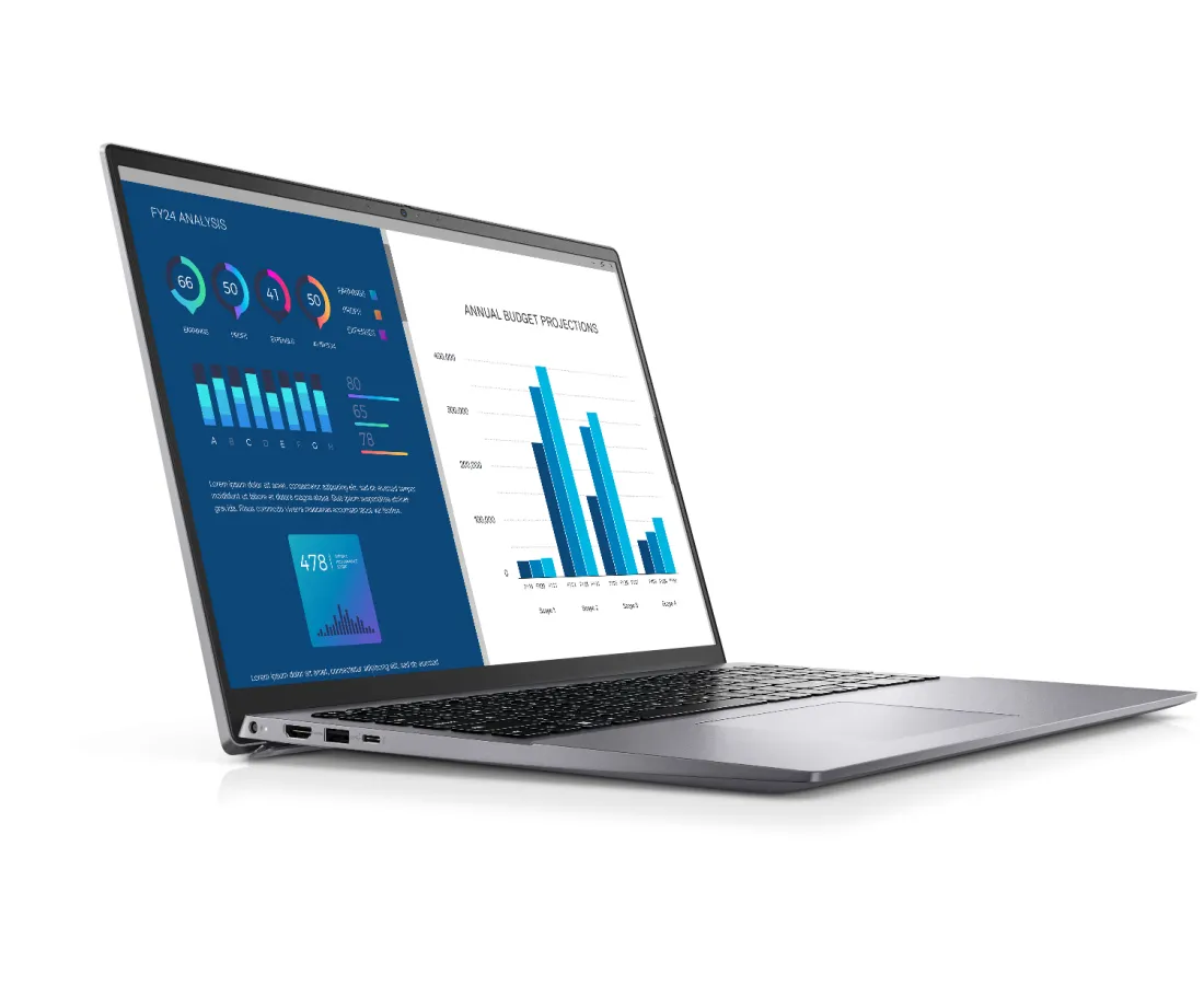Laptop Dell Vostro 5630, CPU: Core i7 - 1360P, RAM: RAM 16GB, Ổ cứng: SSD 512GB, Độ phân giải: FHD+, Card đồ họa: NVIDIA GeForce RTX 2050, Màu sắc: Titan Gray - hình số , 4 image