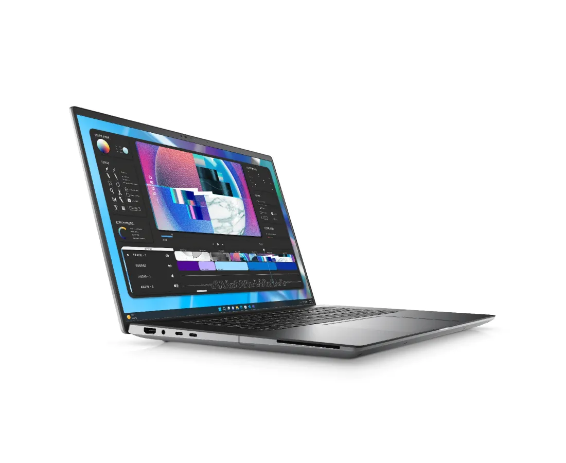 Dell Precision 5680, CPU: Core i7 - 13800H, RAM: 32GB, Ổ cứng: SSD M.2 512GB, Độ phân giải: FHD+, Card đồ họa: NVIDIA RTX A1000, Màu sắc: Grey - hình số , 3 image