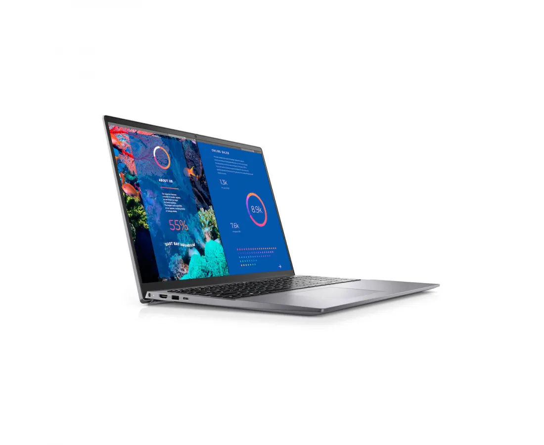 Dell Vostro 5635, CPU: Ryzen 5 - 7530U, RAM: RAM 8GB, Ổ cứng: SSD 256GB, Độ phân giải: FHD+, Card đồ họa: AMD Radeon Graphics, Màu sắc: Titan Gray - hình số , 3 image