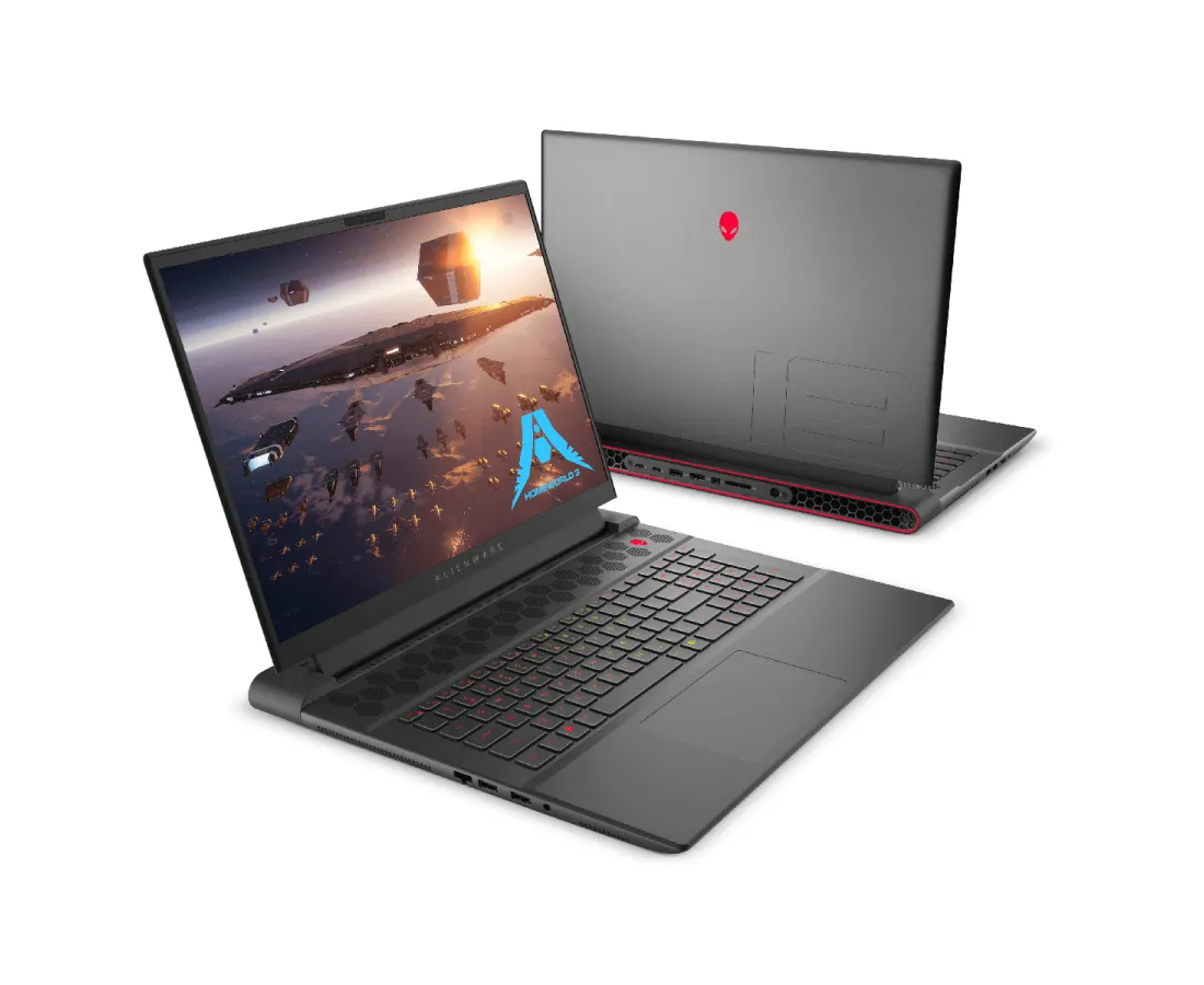 Alienware M18 R1 AMD, CPU: Ryzen 7 - 7745HX, RAM: RAM 16GB, Ổ cứng: SSD 512GB, Độ phân giải: FHD+, Card đồ họa: NVIDIA RTX 4060, Màu sắc: Dark Metallic Moon - hình số , 9 image