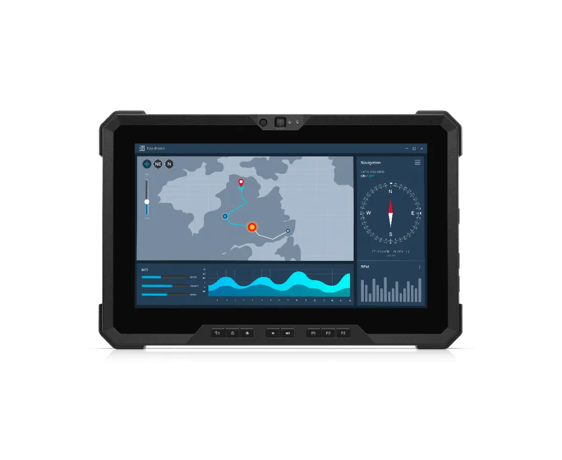 Dell Latitude 7220 Rugged, CPU: Core i5 - 8365U, RAM: RAM 8GB, Ổ cứng: SSD 256GB, Độ phân giải: FHD, Card đồ họa: Intel UHD Graphics 620, Màu sắc: Black - hình số 
