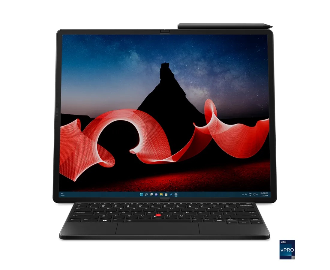 Lenovo ThinkPad X1 Fold 16 Gen 1, CPU: Core i5 - 1230U, RAM: 8 GB, Ổ cứng: SSD M.2 256GB, Độ phân giải: 2K+, Card đồ họa: Intel Iris Xe Graphics, Màu sắc: Black - hình số , 13 image