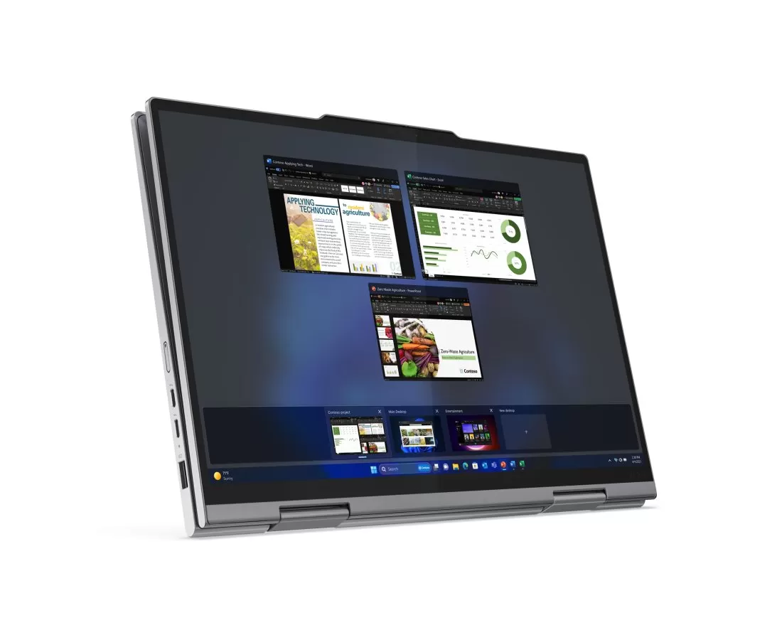 Lenovo ThinkPad X1 2 in 1 Gen 9, CPU: Core Ultra 7 - 155H, RAM: RAM 16 GB, Ổ cứng: SSD M.2 512GB, Độ phân giải: 2.8K, Card đồ họa: Intel Arc Graphics, Màu sắc: Eclipse Black - hình số , 7 image