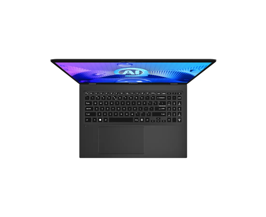 MSI Prestige 16 AI Evo B1MG-020US, CPU: Core Ultra 7 - 155H, RAM: RAM 32 GB, Ổ cứng: SSD 2TB, Độ phân giải : Ultra HD+, Card đồ họa: Intel Arc Graphics, Màu sắc: Stellar Gray - hình số , 5 image