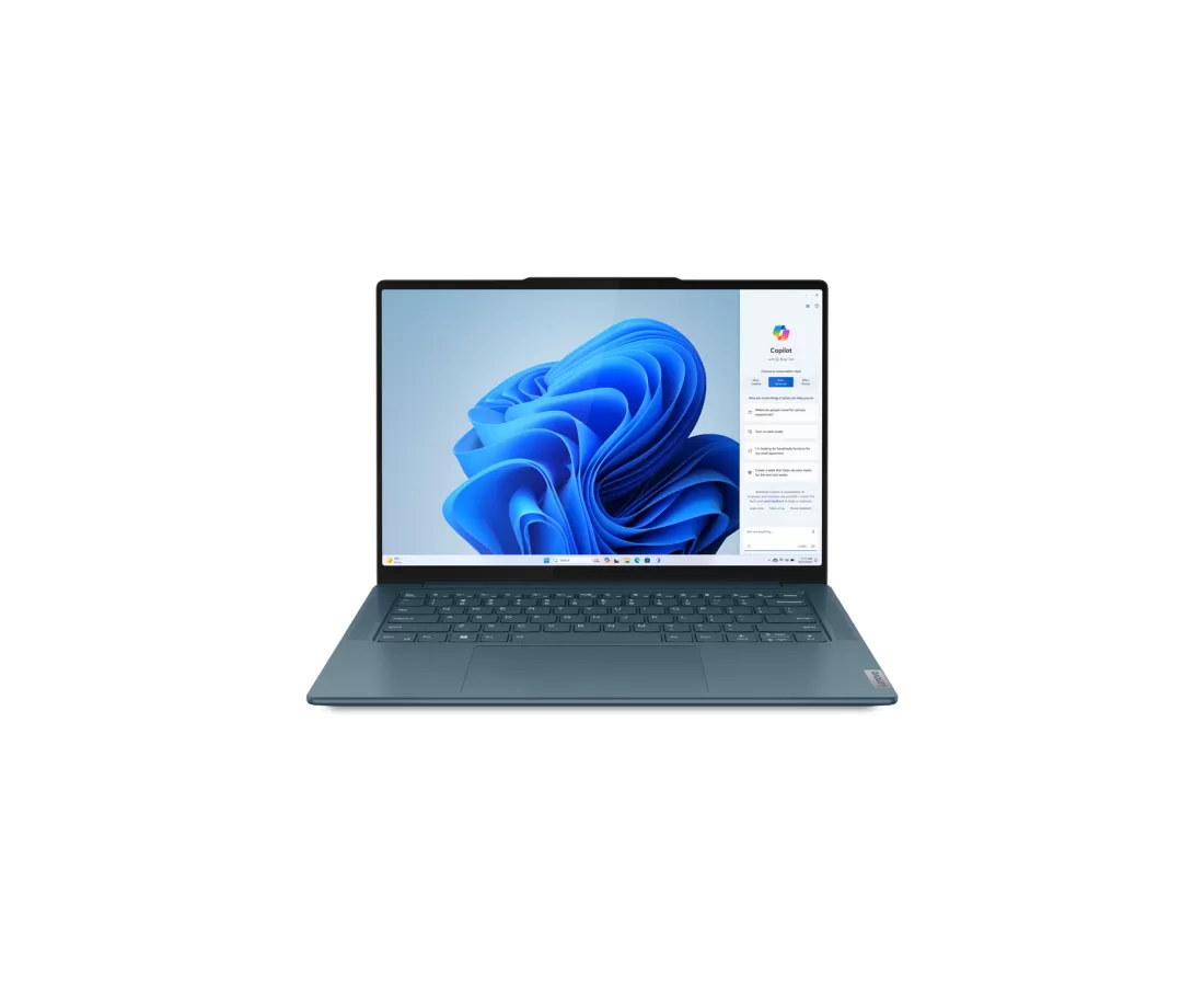 Lenovo Yoga Pro 7 Gen 9 14IMH9, CPU: Core Ultra 5 125H, RAM: RAM 16 GB, Ổ cứng: SSD 1TB, Độ phân giải : Quad HD+, Card đồ họa: Intel Arc Graphics, Màu sắc: Tidal Teal - hình số , 4 image