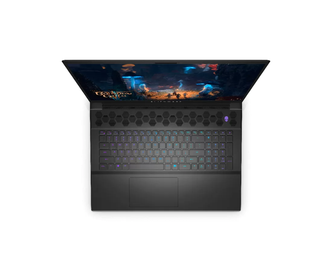 Alienware M18 R2, CPU: Core i7 14700HX, RAM: RAM 32GB, Ổ cứng: SSD 1TB, Độ phân giải: QHD+, Card đồ họa: NVIDIA RTX 4070, Màu sắc: Dark Metallic Moon - hình số , 2 image