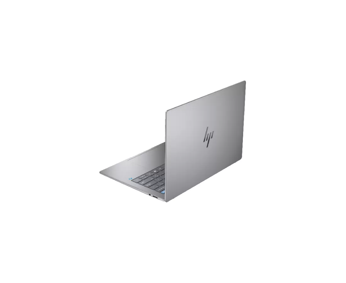 HP OmniBook X 14 fe000, CPU: X1E-78-100, RAM: RAM 16 GB, Ổ cứng: SSD 512GB, Độ phân giải : Quad HD+ Touch, Card đồ họa: Qualcomm Adreno, Màu sắc: Meteor silver - hình số , 4 image
