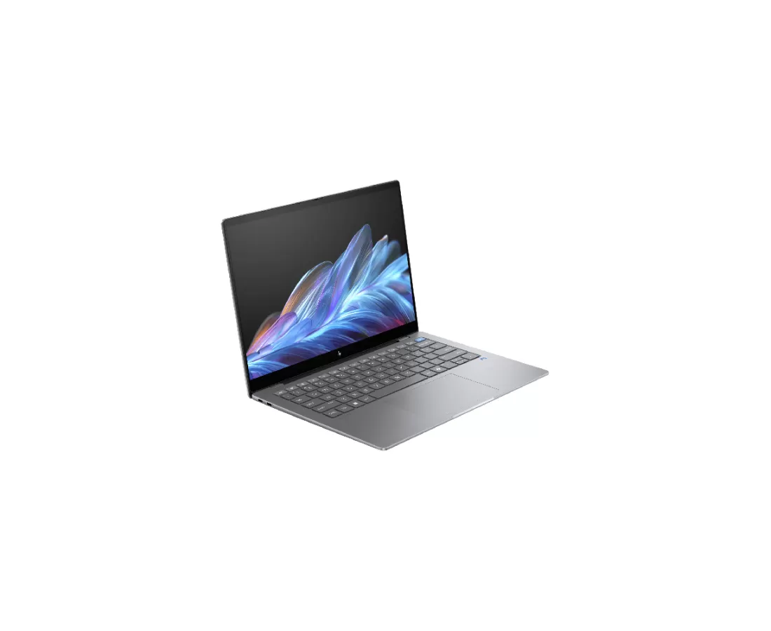 HP OmniBook X 14 fe000, CPU: X1E-78-100, RAM: RAM 16 GB, Ổ cứng: SSD 512GB, Độ phân giải : Quad HD+ Touch, Card đồ họa: Qualcomm Adreno, Màu sắc: Meteor silver - hình số , 6 image