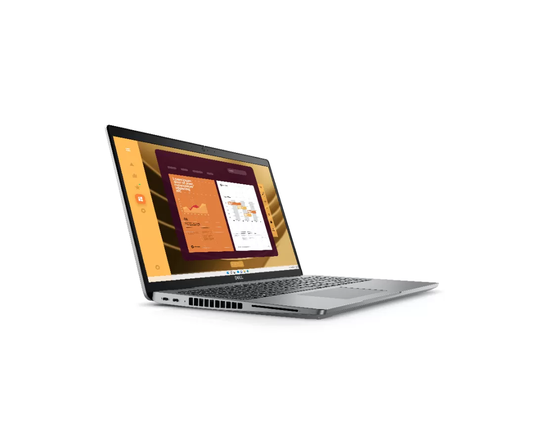 Dell Latitude 5550, CPU: Core Ultra 7 - 155U, RAM: RAM 16GB, Ổ cứng: SSD 512GB, Độ phân giải: FHD, Card đồ họa: Intel Iris Xe Graphics, Màu sắc: Aluminum - hình số , 2 image
