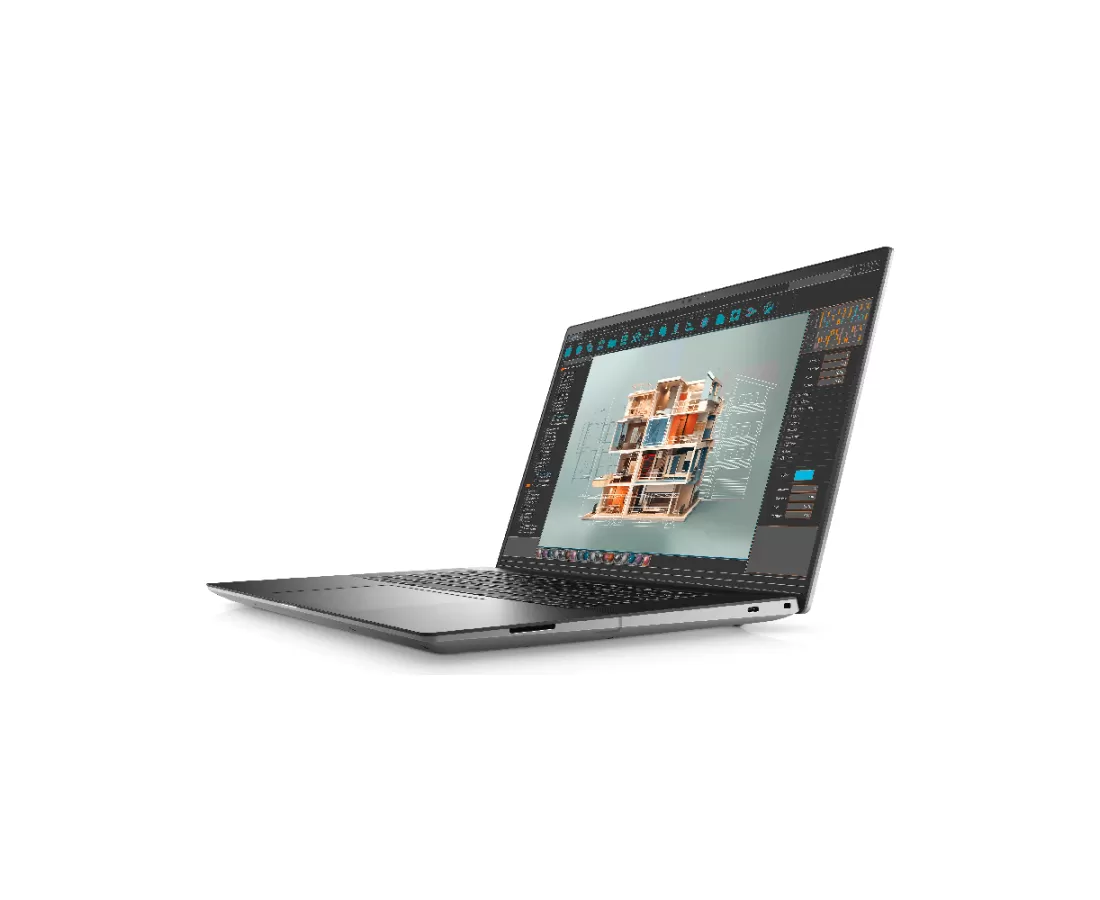 Dell Precision 5690, CPU: Core Ultra 7 165H, RAM: RAM 64 GB, Ổ cứng: SSD 1TB, Độ phân giải : Ultra HD+, Card đồ họa: NVIDIA RTX 1000 Ada, Màu sắc: Grey - hình số , 2 image