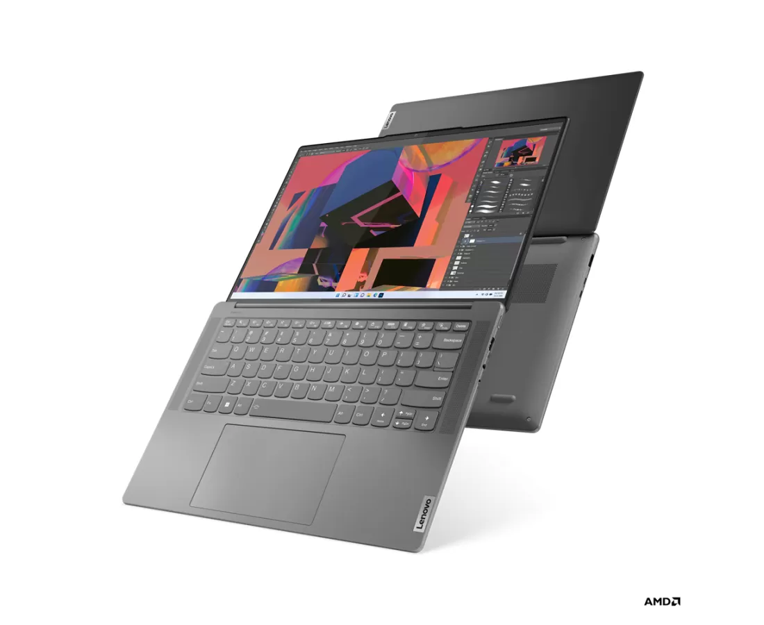 Lenovo Slim 7 ProX 14ARH7, CPU: Ryzen 9 6900HS, RAM: RAM 32 GB, Ổ cứng: SSD 1TB, Độ phân giải : Quad HD+ Touch, Card đồ họa: NVIDIA GeForce RTX 3050, Màu sắc: Storm Grey - hình số , 14 image