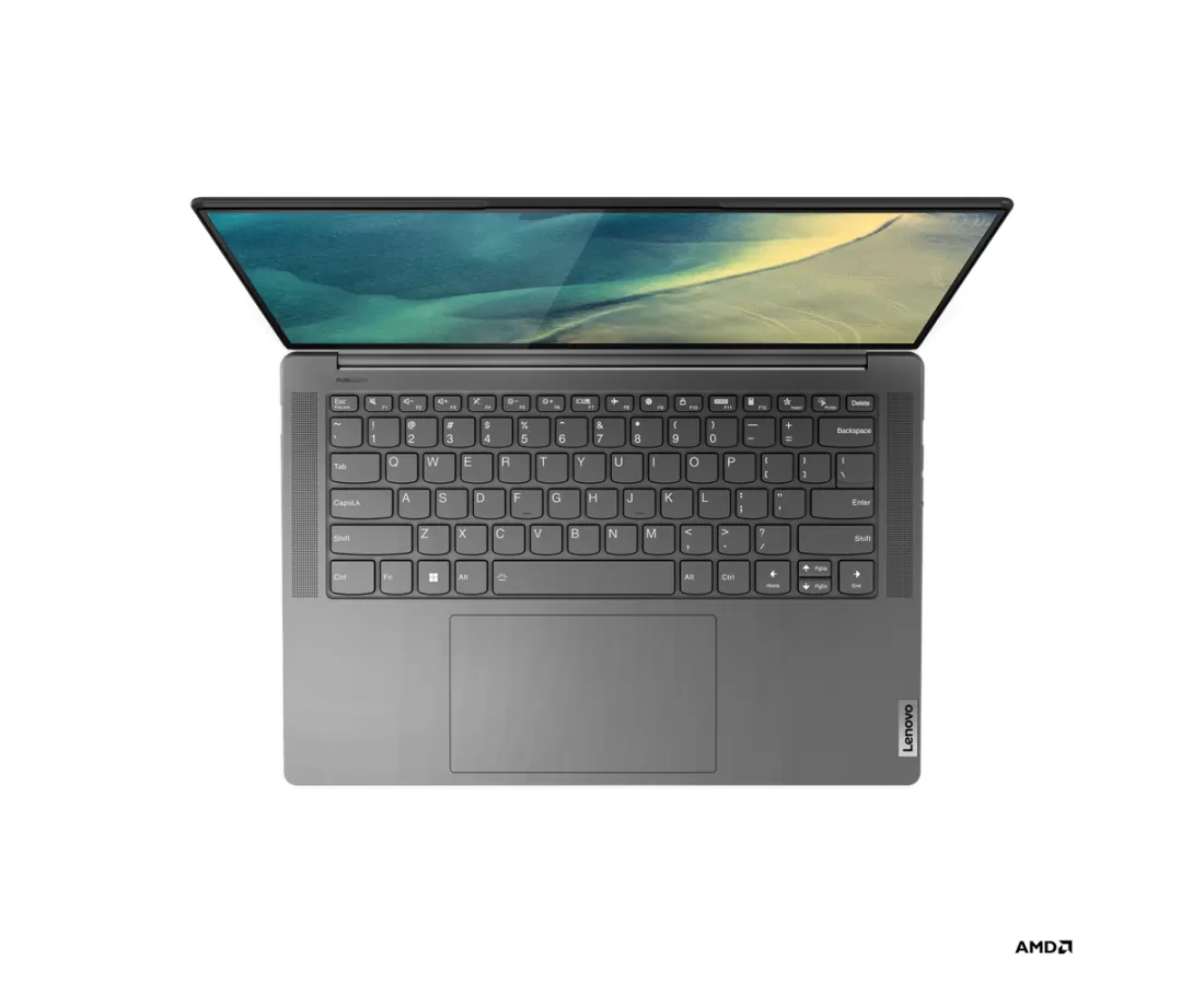 Lenovo Slim 7 ProX 14ARH7, CPU: Ryzen 9 6900HS, RAM: RAM 32 GB, Ổ cứng: SSD 1TB, Độ phân giải : Quad HD+ Touch, Card đồ họa: NVIDIA GeForce RTX 3050, Màu sắc: Storm Grey - hình số , 2 image