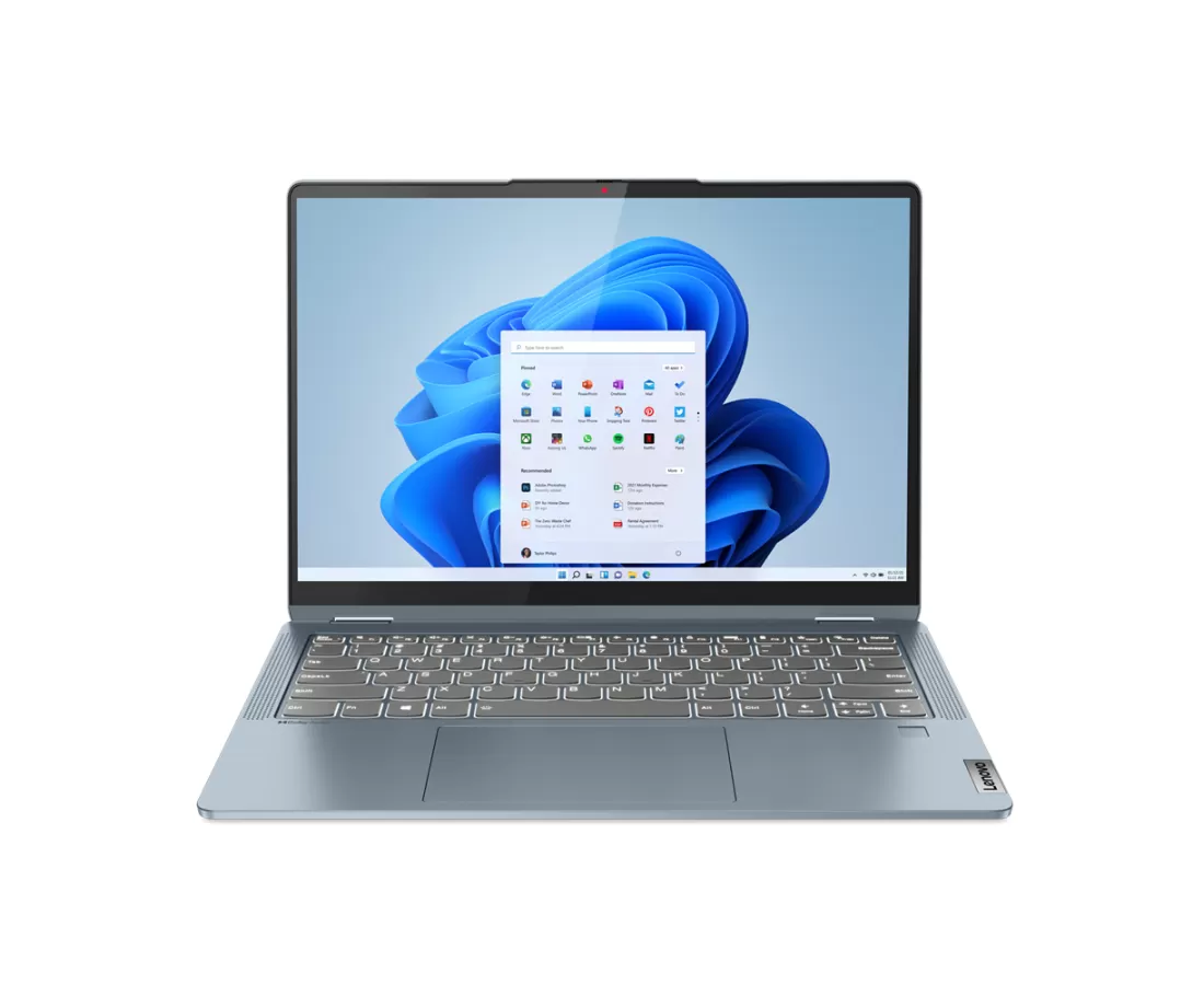 Lenovo Flex 7 14IRU8, CPU: Core i7 1355U, RAM: RAM 16 GB, Ổ cứng: SSD 1TB, Độ phân giải : Quad HD+, Card đồ họa: Intel Graphic, Loại màn hình: Laptop Touch, Hệ điều hành: Windows 11 Home, Màu sắc: Stone Blue - hình số , 3 image
